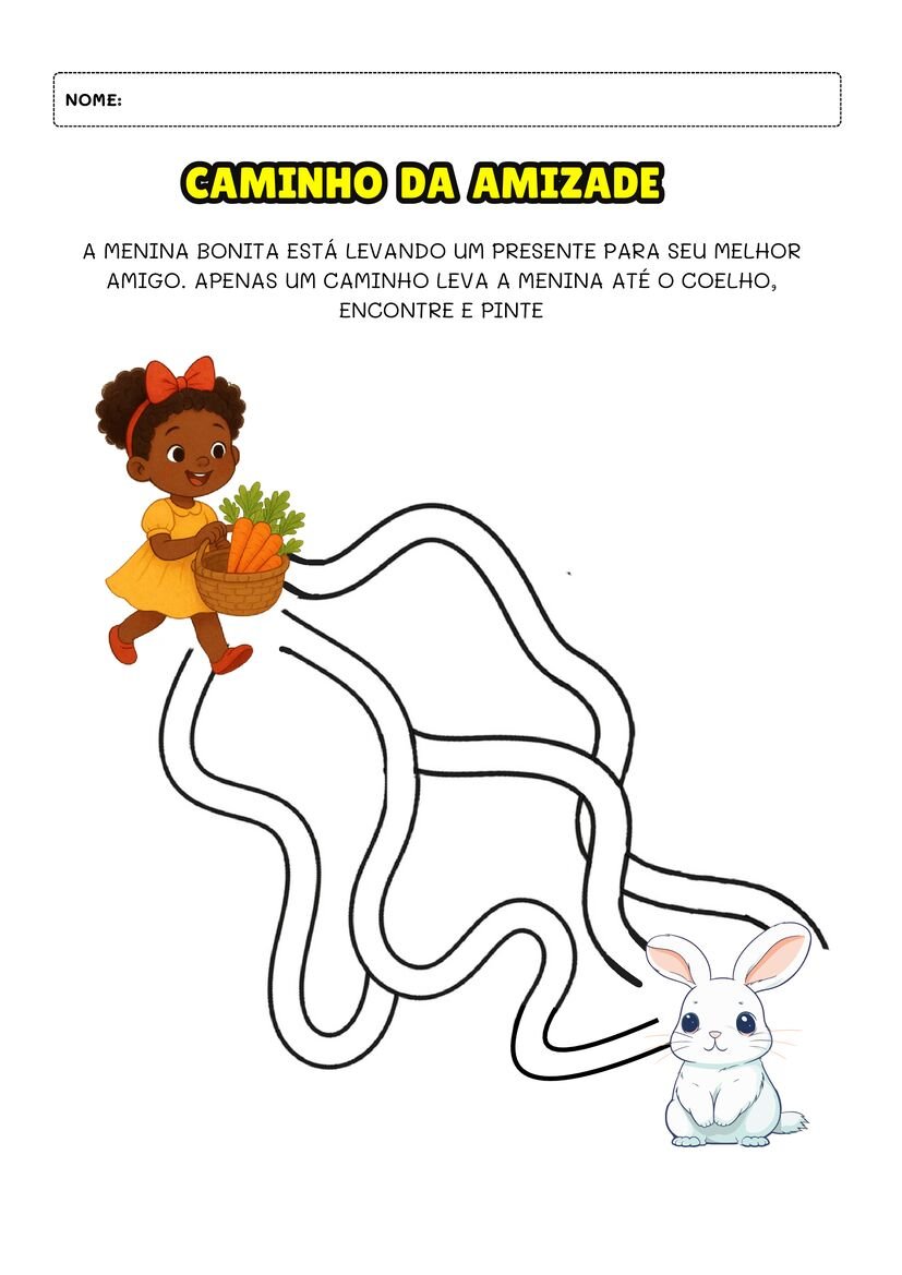 atividades menina bonita do laço de fita educação infantil pdf página 3